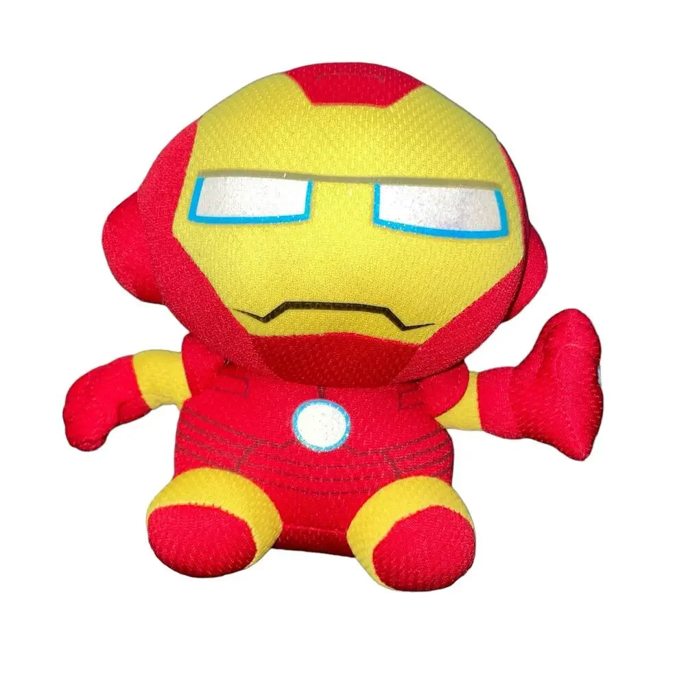 Ty Beanie Baby Marvel Iron Man Plush Stuffed Animal Pillow Bedroom Decor Gift 7